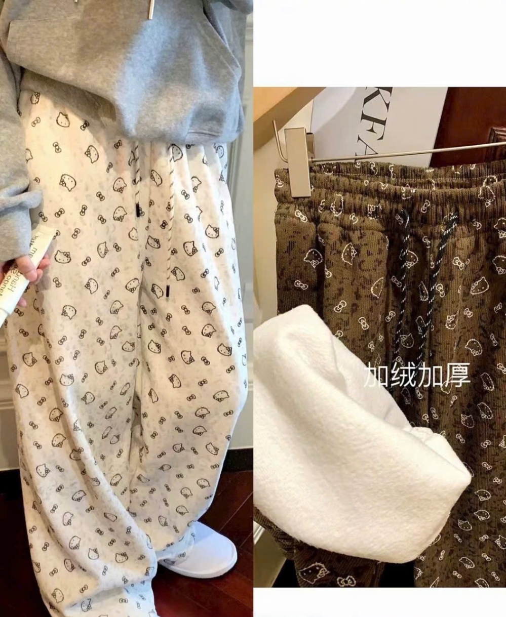 QUẦN SUÔNG QC LÓT LÔNG HÌNH KITTY