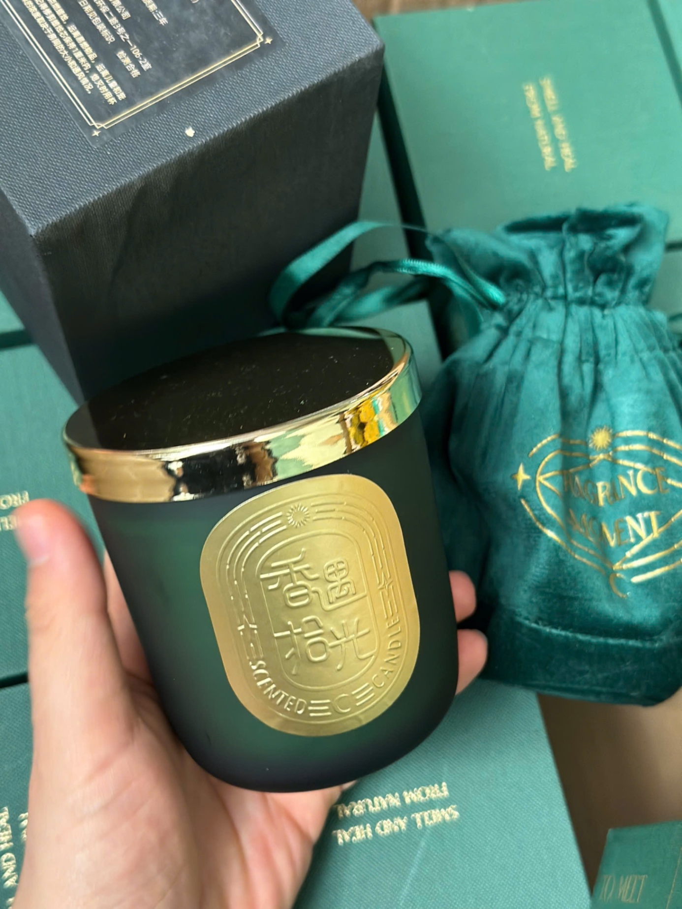 NẾN THƠM PRAGRAND HỘP XANH HÀNG XỊN