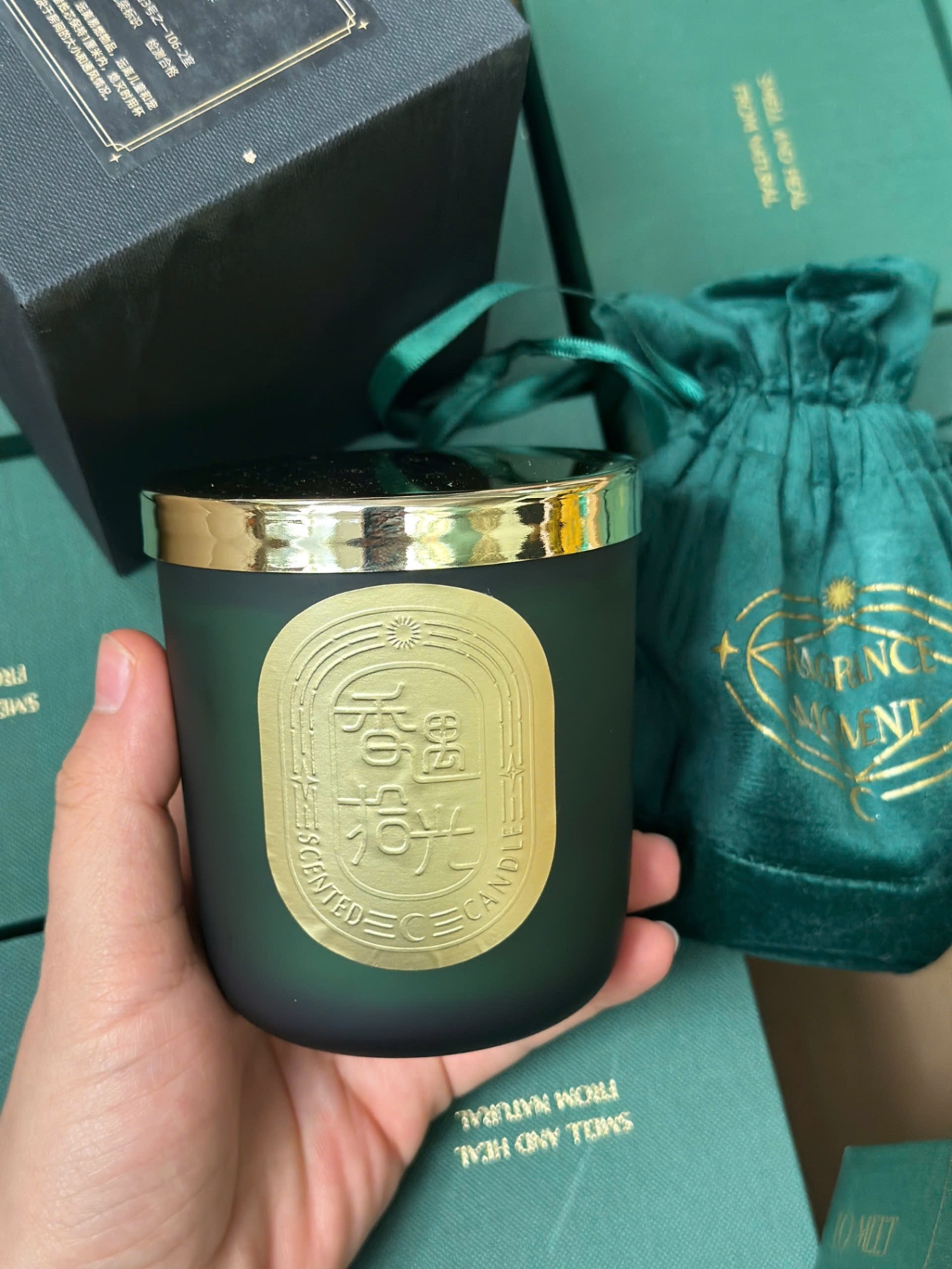 NẾN THƠM PRAGRAND HỘP XANH HÀNG XỊN