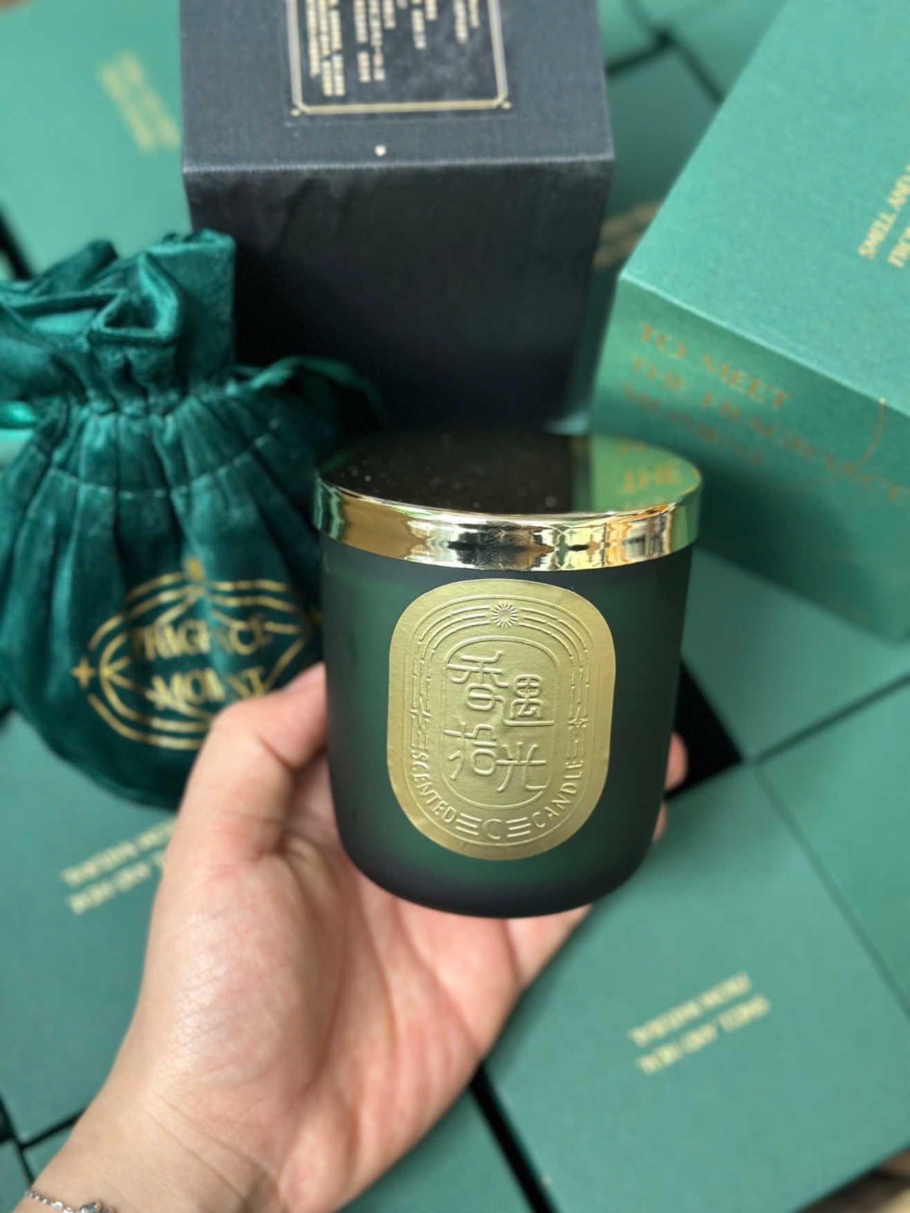 NẾN THƠM PRAGRAND HỘP XANH HÀNG XỊN