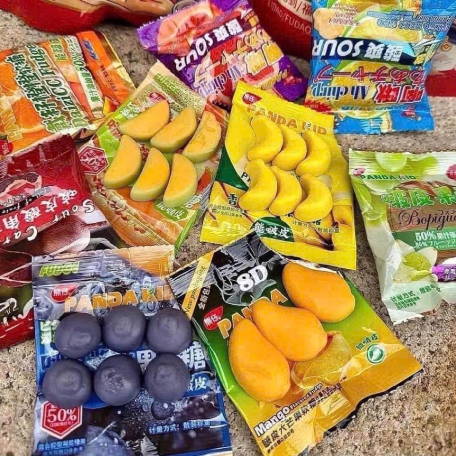 THÙNG 500G KẸO DẺO PANDA