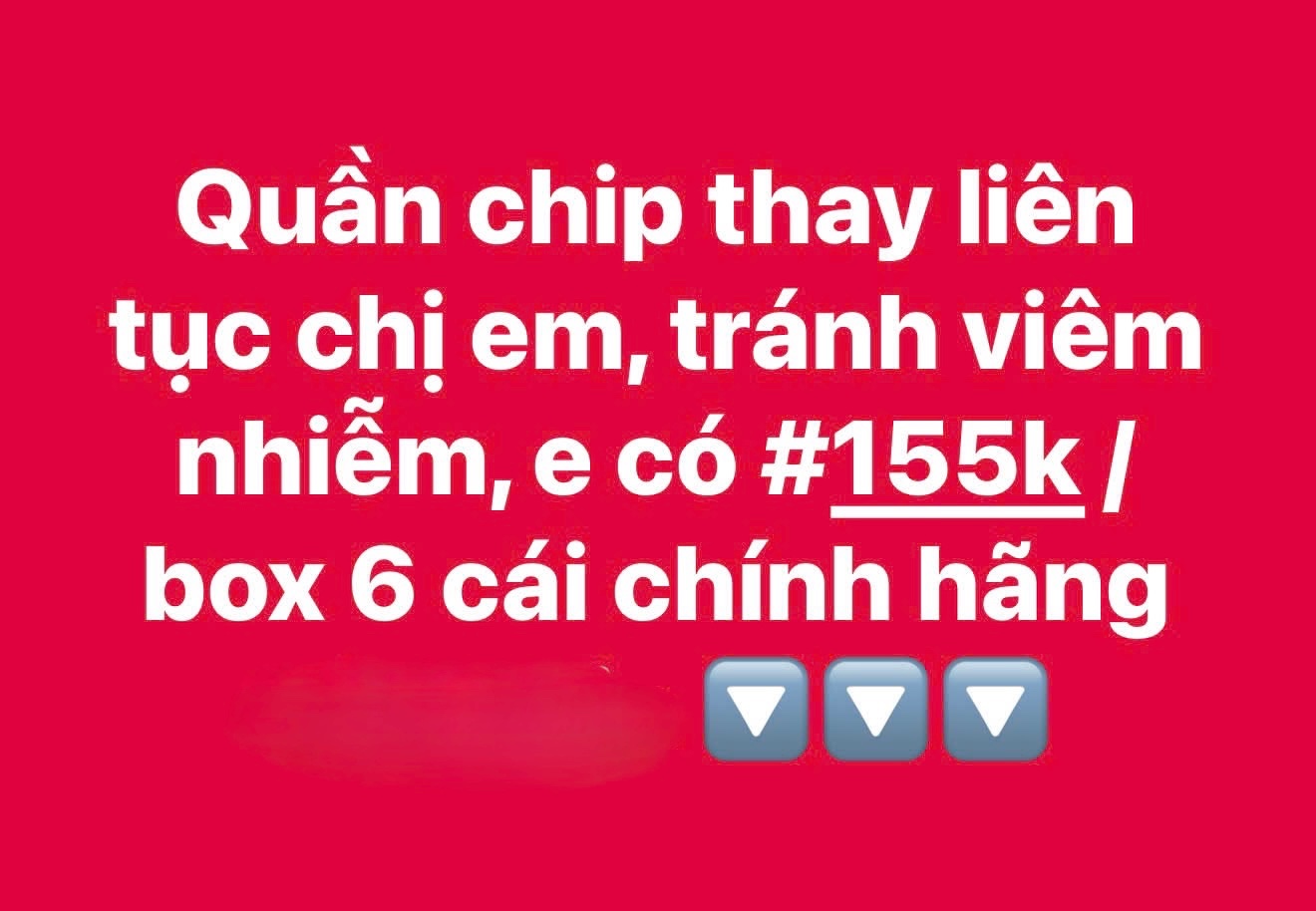 M1816 - SET 6 QUẦN LÓT SU V CAO CẤP FULLBOX