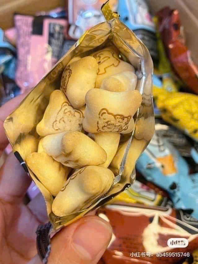 SÉT 1KG BÁNH GẤU NHÂN KEM