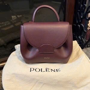 TÚI XÁCH POLENE BURGUNDY XUẤT XỊN