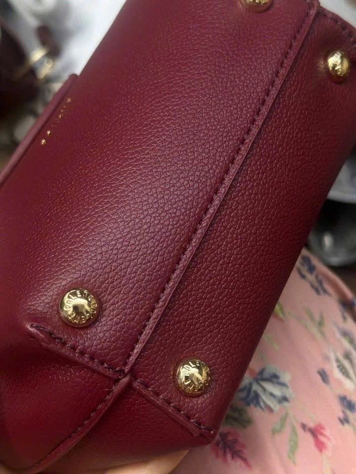 TÚI XÁCH POLENE BURGUNDY XUẤT XỊN