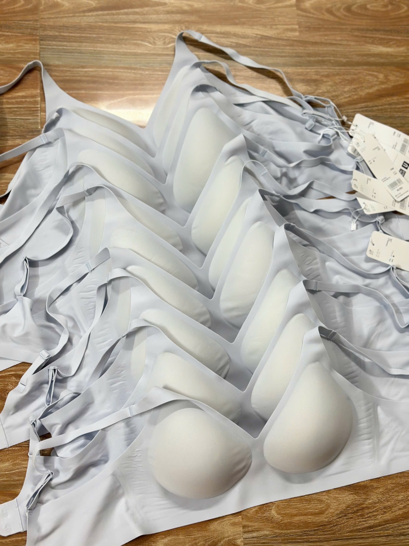 Hang xuat du - SET 2 ÁO BRA UNI XANH MINT