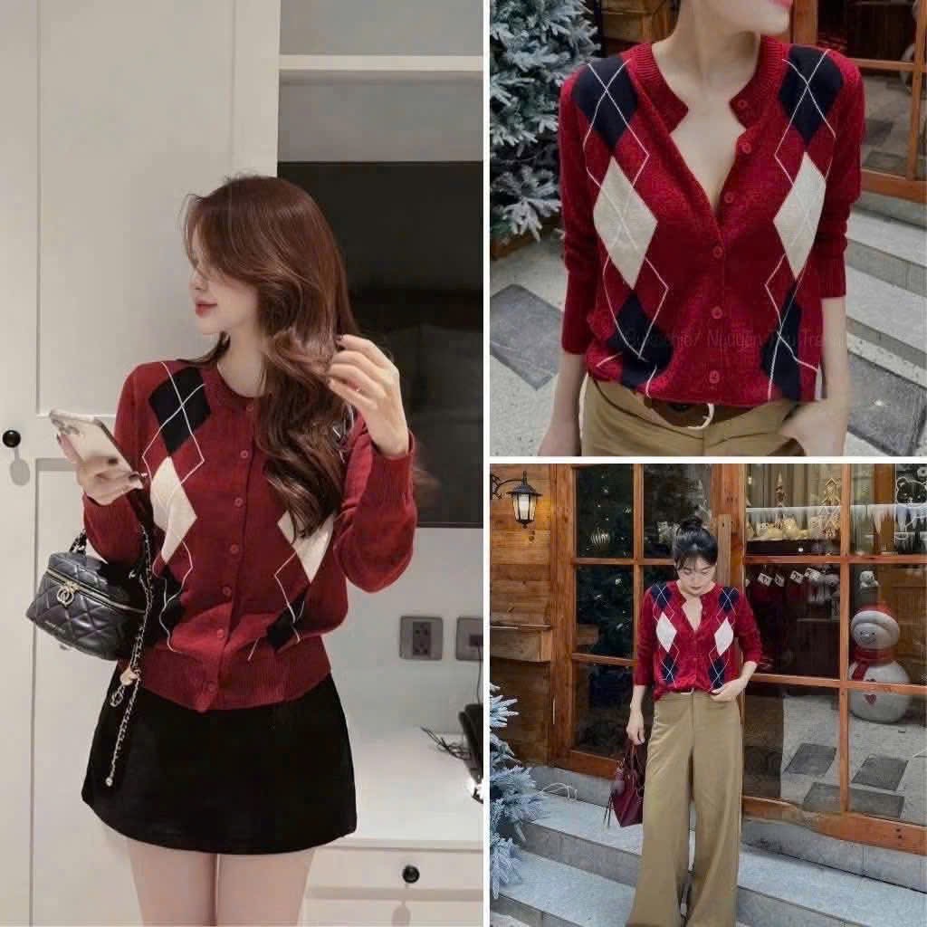 ÁO LEN CDG TRÁM ĐỎ ZRF XUẤT DƯ