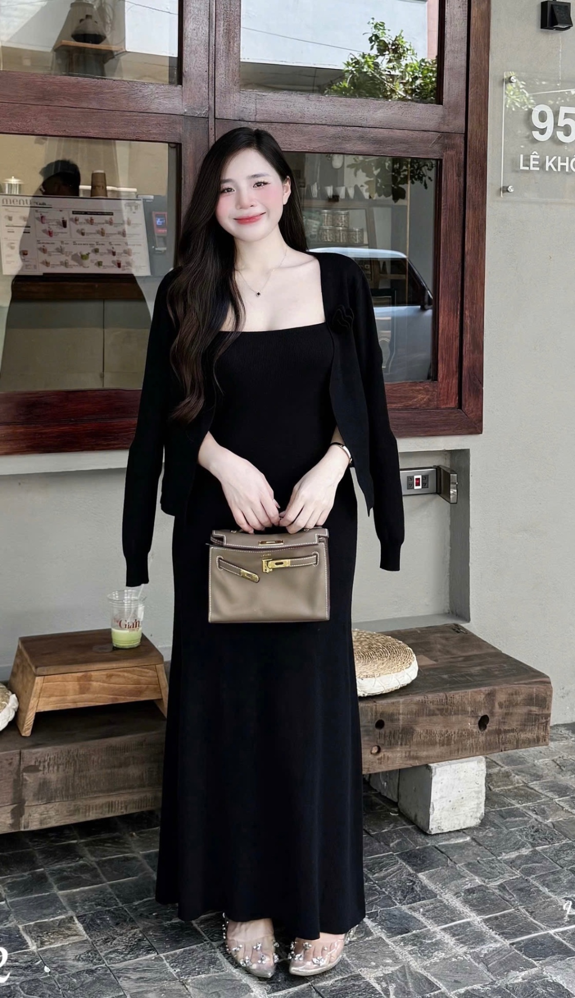 SÉT VÁY LEN MIX CDG QCCC NỮ