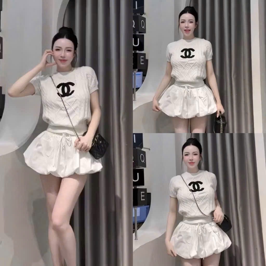 ÁO LEN TRẮNG CỘC CHỮ XÙ CLN QC