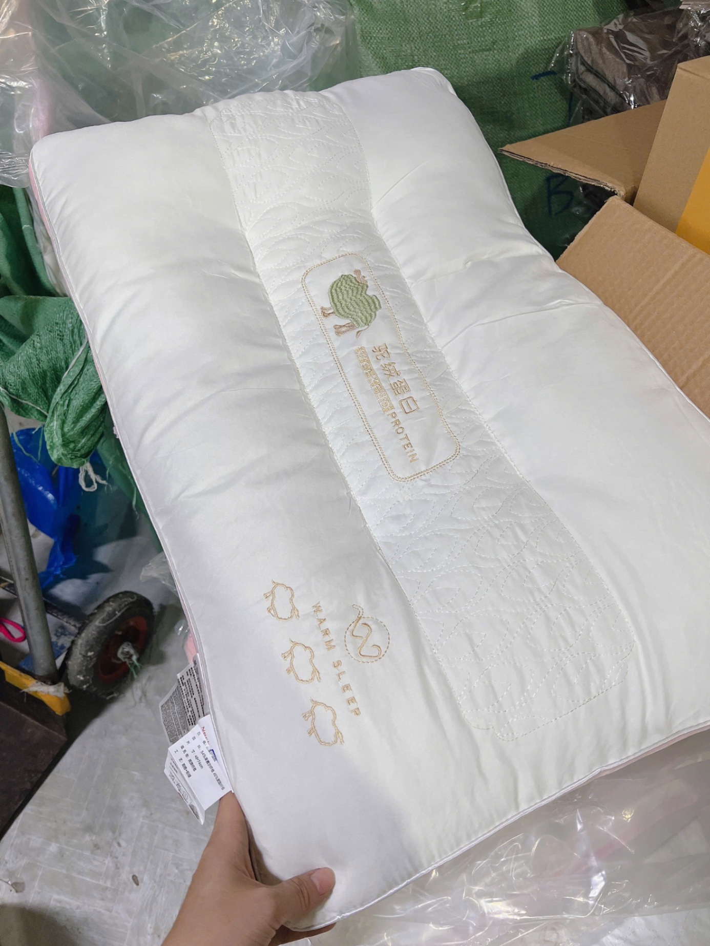 SET 2 GỐI PROTEIN LẠC ĐÀ