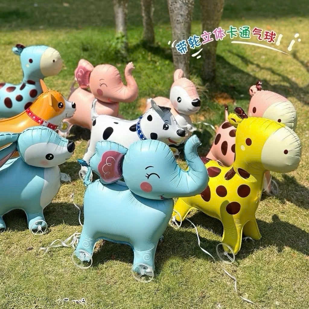 SET 5 QUẢ BÓNG BAY XE KÉO