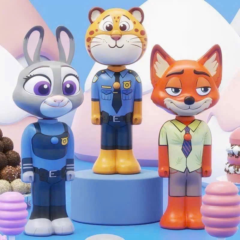 SET 3 BÀN CHẢI HÌNH THÚ CHO BÉ
