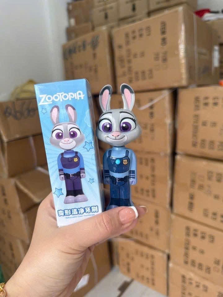 SET 3 BÀN CHẢI HÌNH THÚ CHO BÉ
