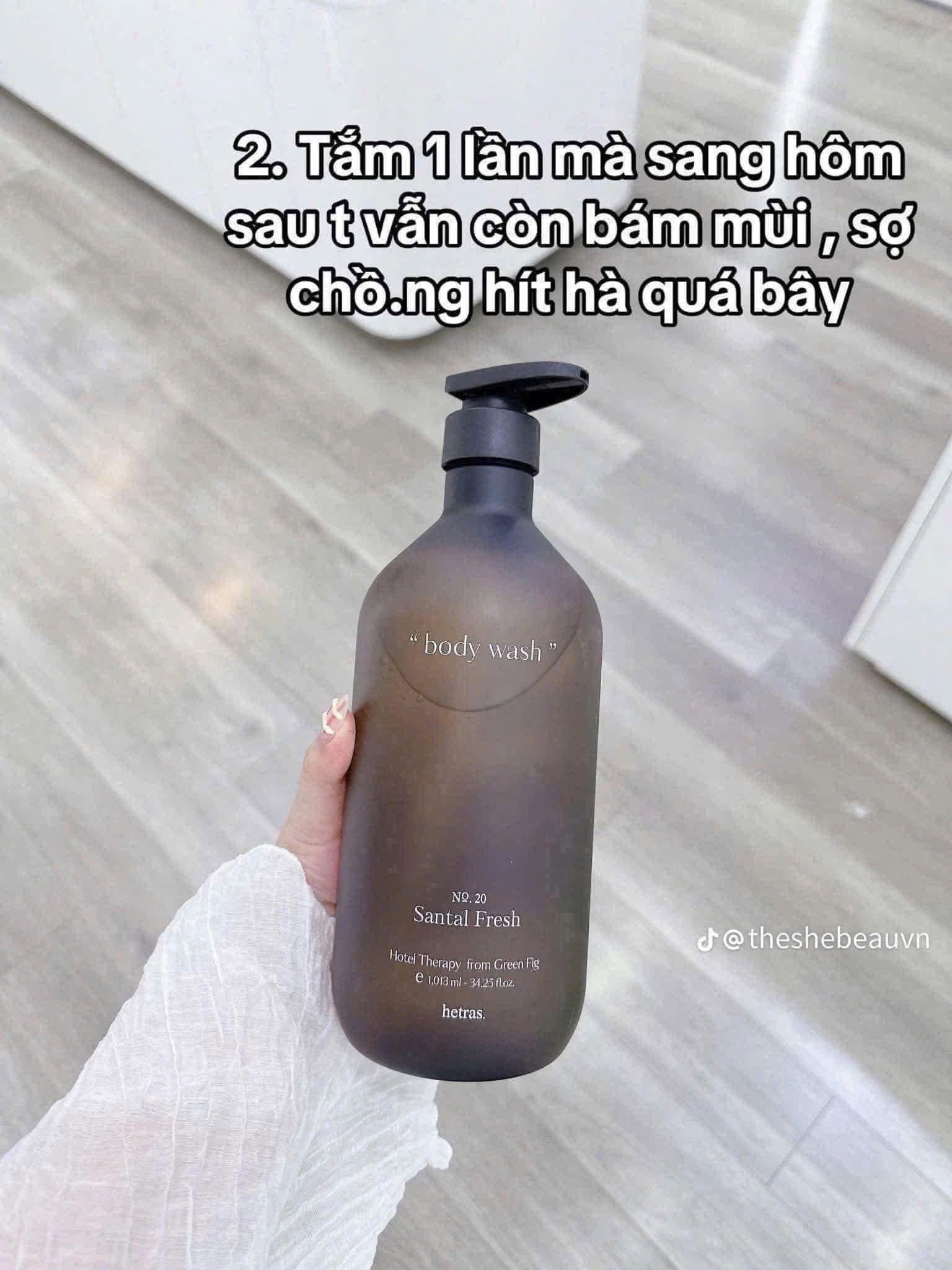 SỮA TẮM HETRAS 20 GIÁ TỐT