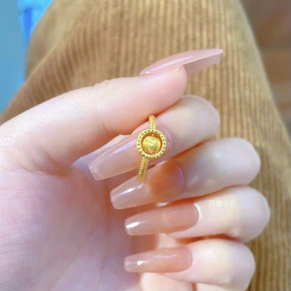 NHẪN HỢP KIM MÀU VÀNG