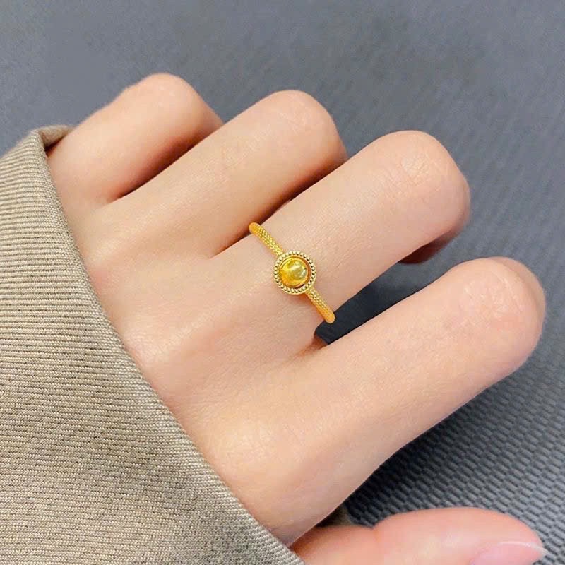 NHẪN HỢP KIM MÀU VÀNG