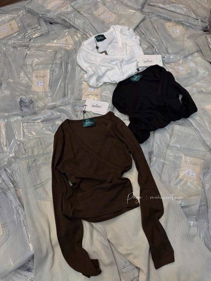 SÉT 3 ÁO ZIP DÀI TAY CHO NỮ
