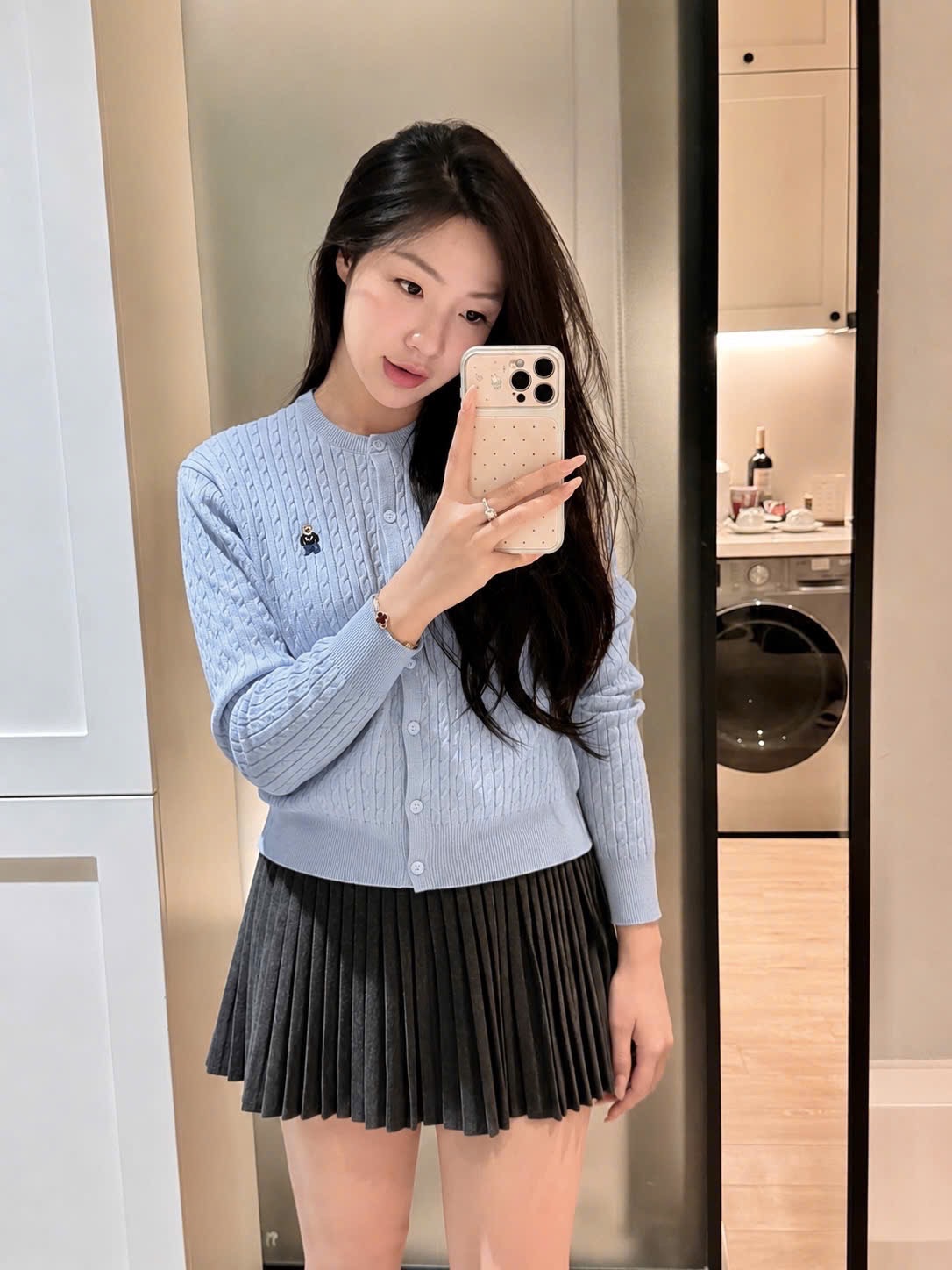 CDG GẤU WHOU NHỎ MÀU XANH DƯƠNG