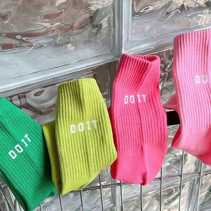 SÉT 7 ĐÔI TẤT SẮC MÀU CHO NỮ