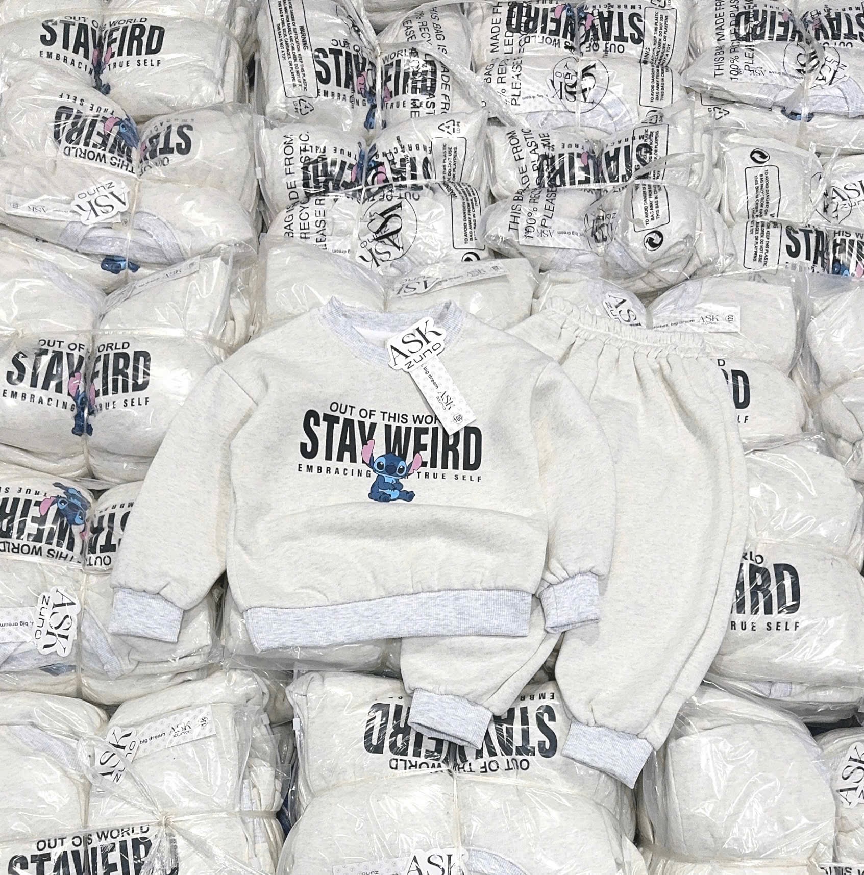 BỘ NỈ THU ĐÔNG STAY CHO BT