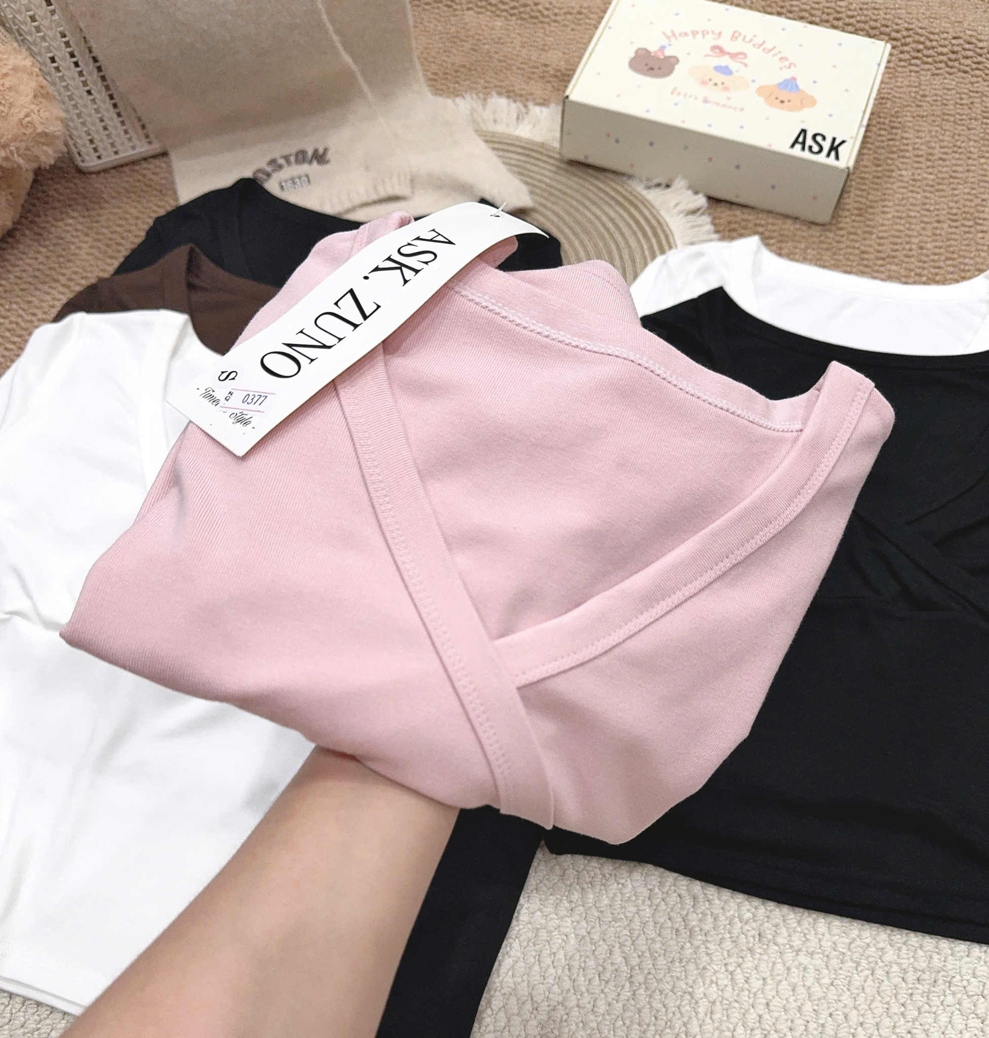 SÉT 3 ÁO ZIP DÀI TAY CHO NỮ
