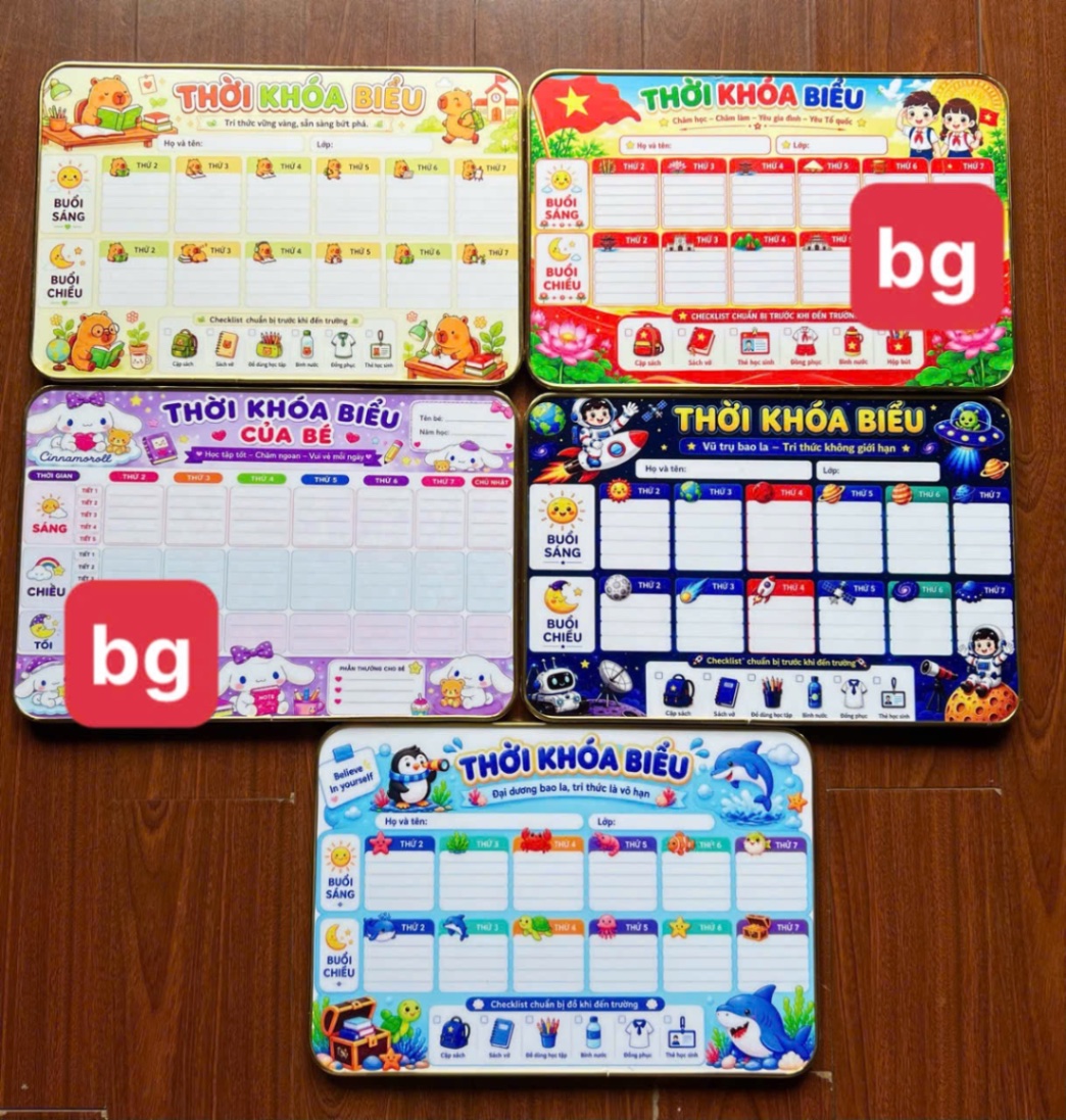 THỜI KHOÁ BIỂU