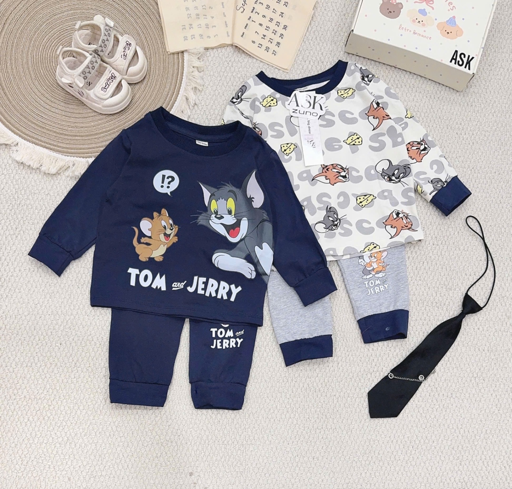 BỘ MÈO TOM VÀ JENY THAN BE CHO BT