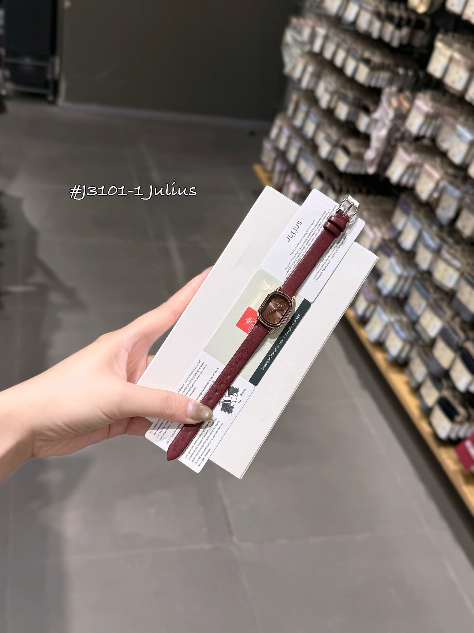 ĐỒNG HỒ MẶT BẦU JULIUS M3101