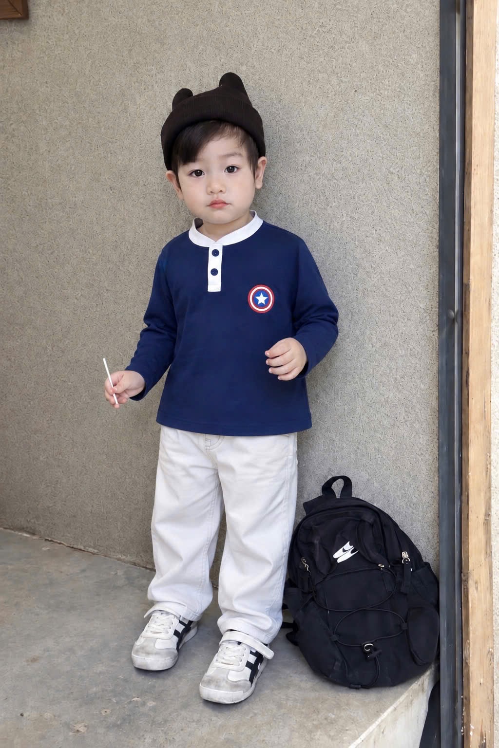 SÉT 3 ÁO DÀI TAY CỔ TÀU CHO BT