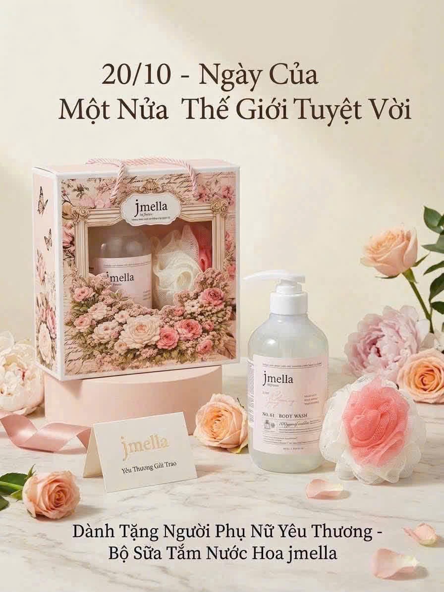 SÉT 1 CHAI SỮA TẮM KÈM 1 BÔNG TĂM THEO CÙNG