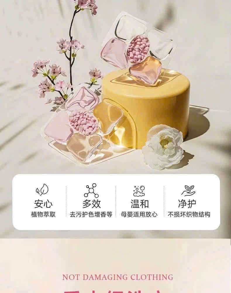 VIÊN GIẶT HƯƠNG HOA HỒNG
