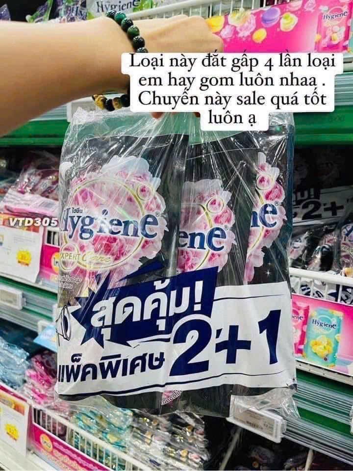 SÉT 3 TÚI XẢ VẢI TỔNG 1.5L