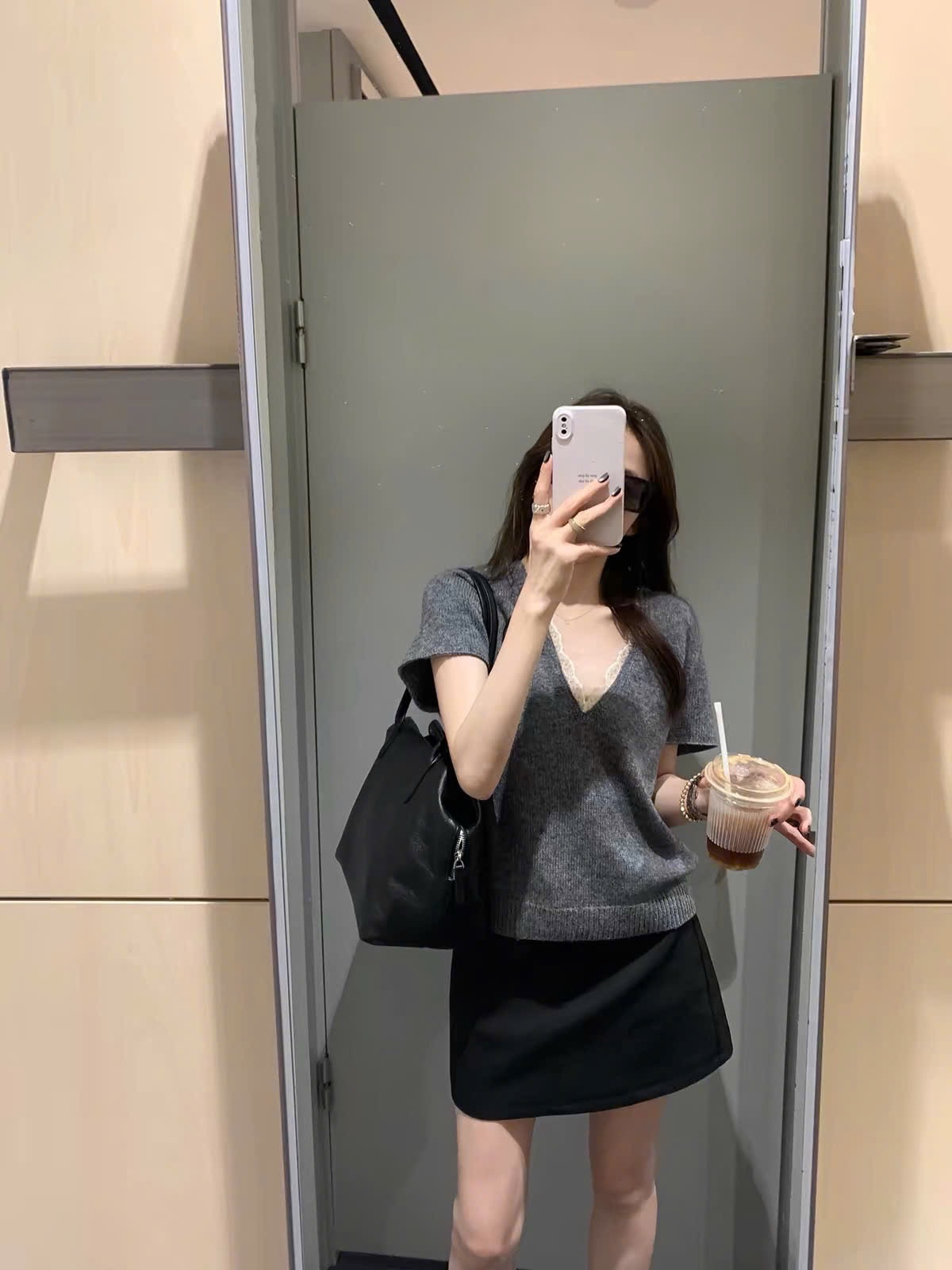 LEN MÀU GHI CỔ TIM CỔ REN CHO NỮ