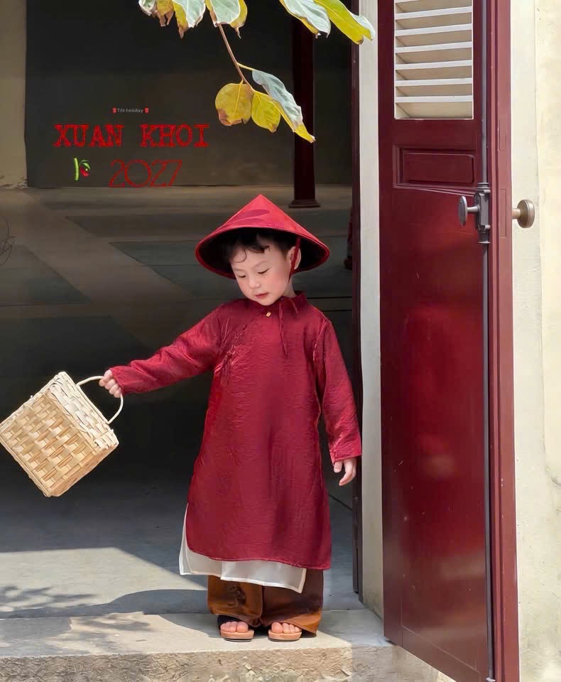 GOM 1-2 TUẦN - ÁO DÀI CHO BÉ TRAI 3 MÀU