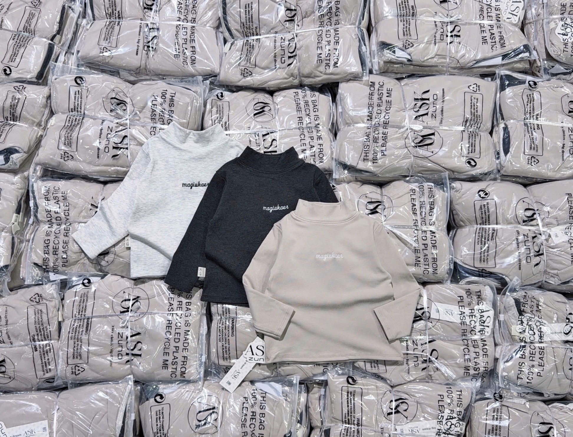 SÉT 3 ÁO GIỮ NHIỆT ZIP LÔNG 1 MẶT CHO BT