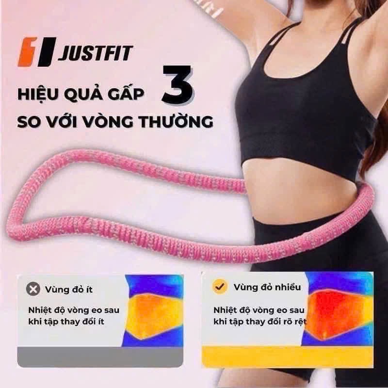 VÒNG LẮC ÉO 2,5kg RAMDOM MÀU