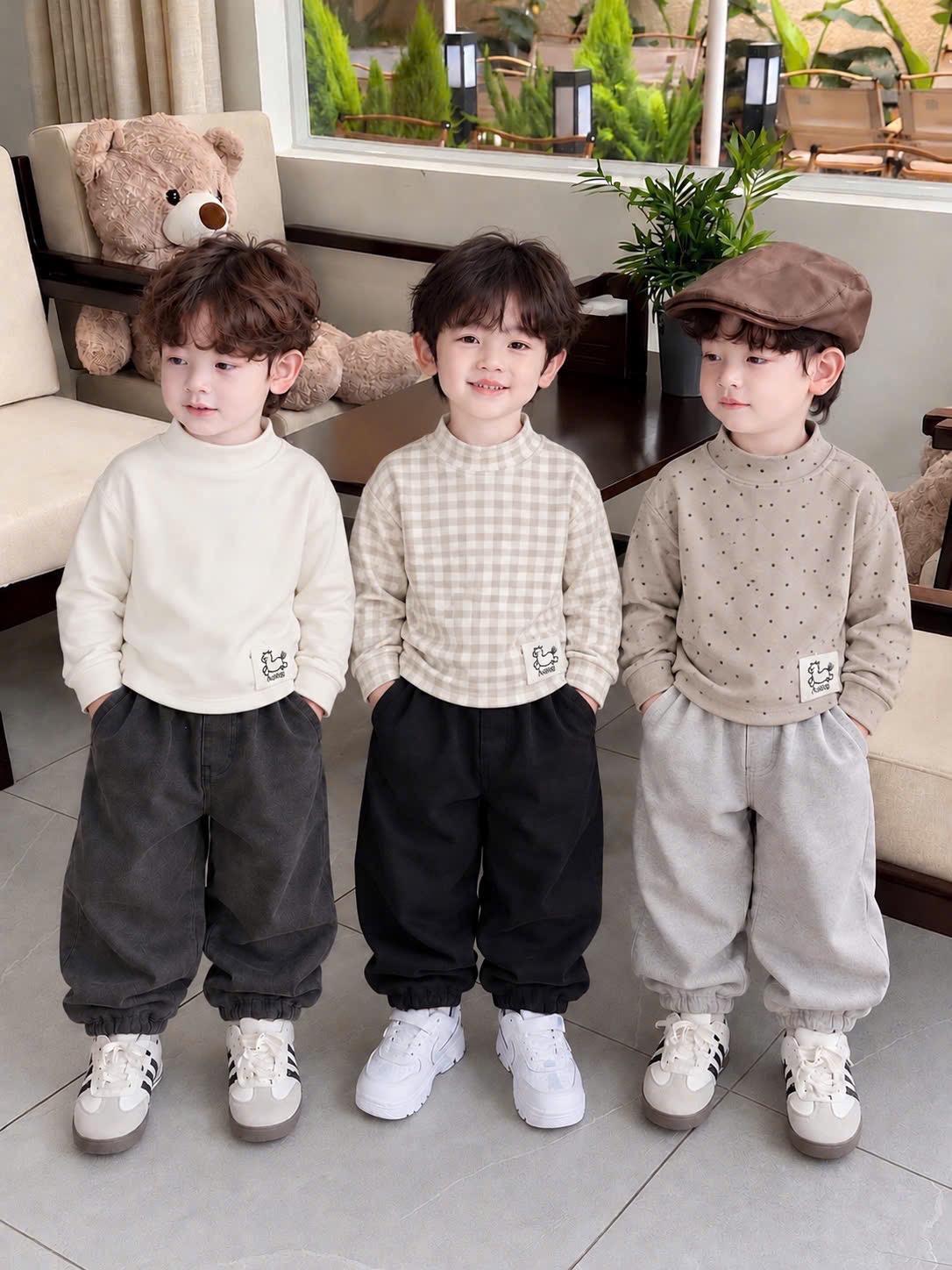 SÉT 3 ÁO GIỮ NHIỆT BASIC CHO BT BG