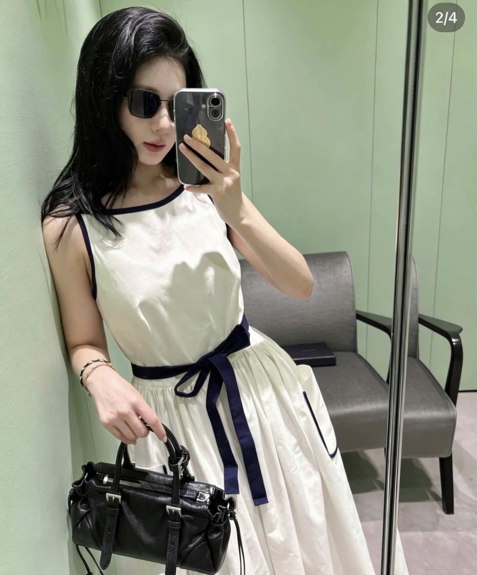 TUI XÁCH DÁNG TRỐNG 4 MÀU CHO NỮ HS0812