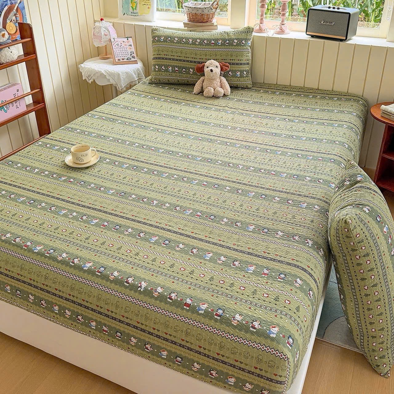 GA GIƯỜNG XANH LÁ