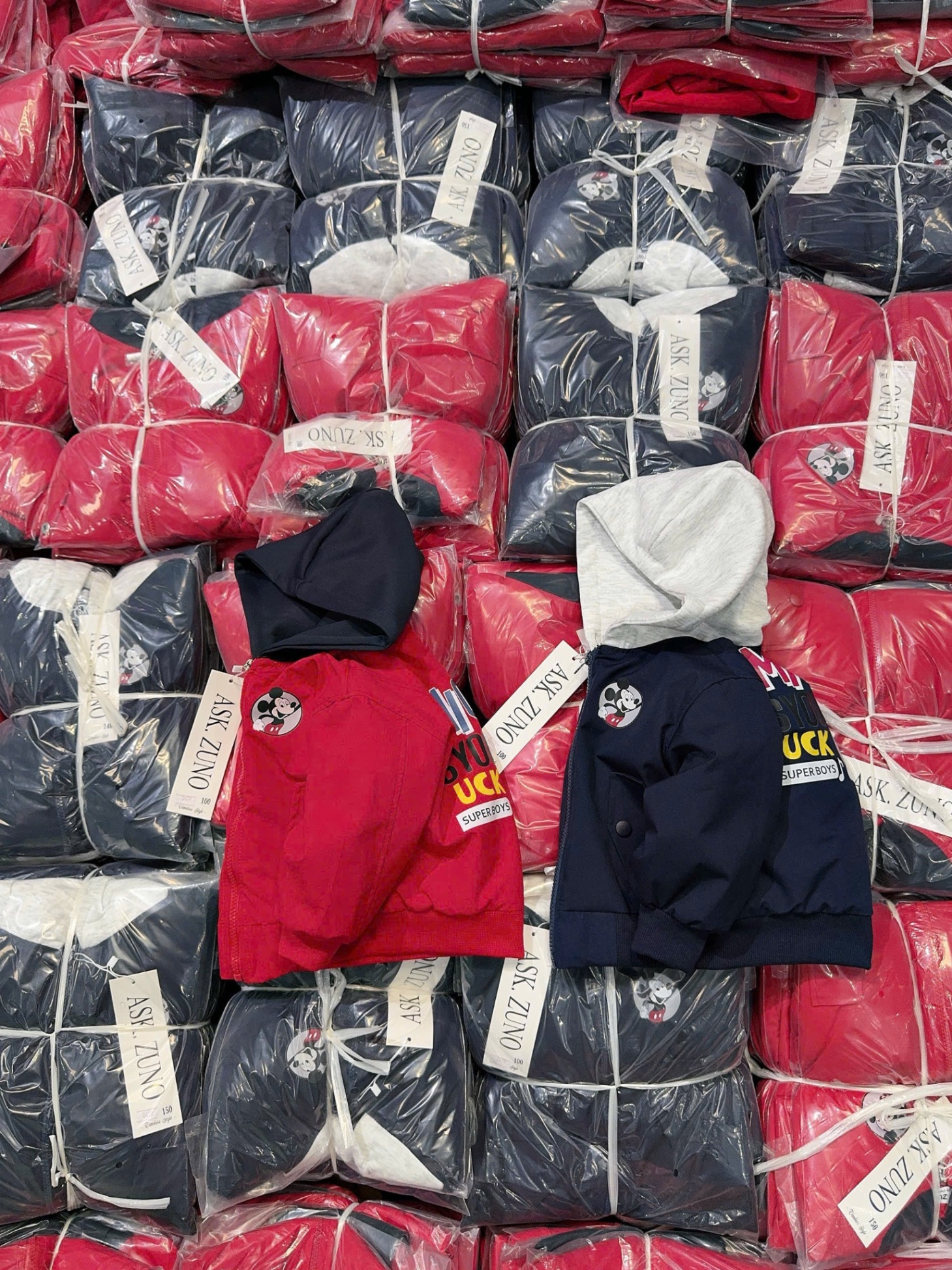 GOM - ÁO KHOÁC BOMBER MICKY 2 MÀU CHO BT
