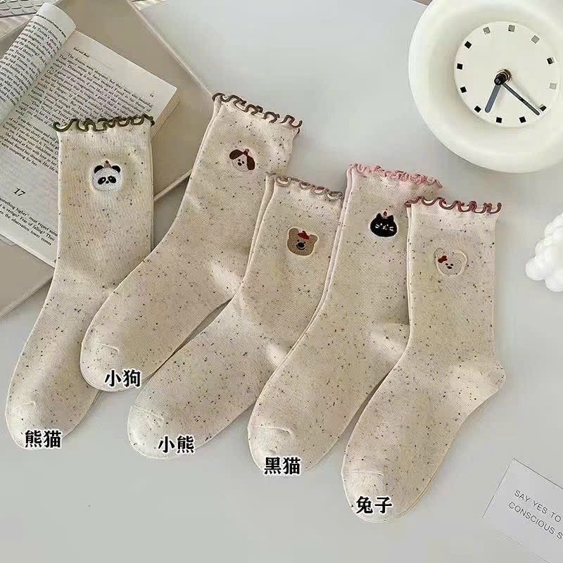 SÉT 10 ĐÔI TẤT HÌNH GẤU M1208