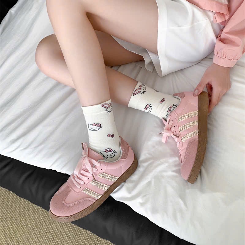 SÉT 10 DỒI TẤT CAO CỔ HÌNH MÈO M1708