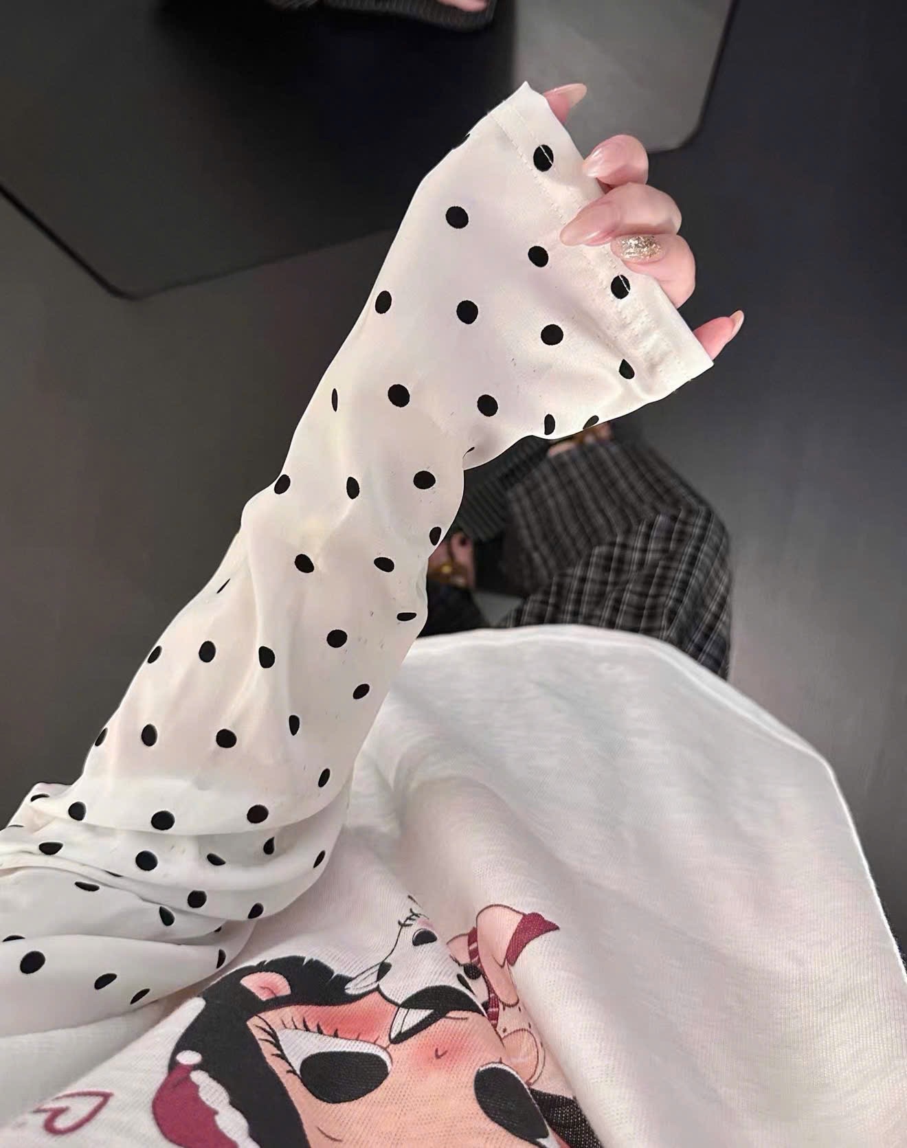 GOM- SÉT ÁO CÔ GÁI ÔM MÈO KITTY CHO NỮ