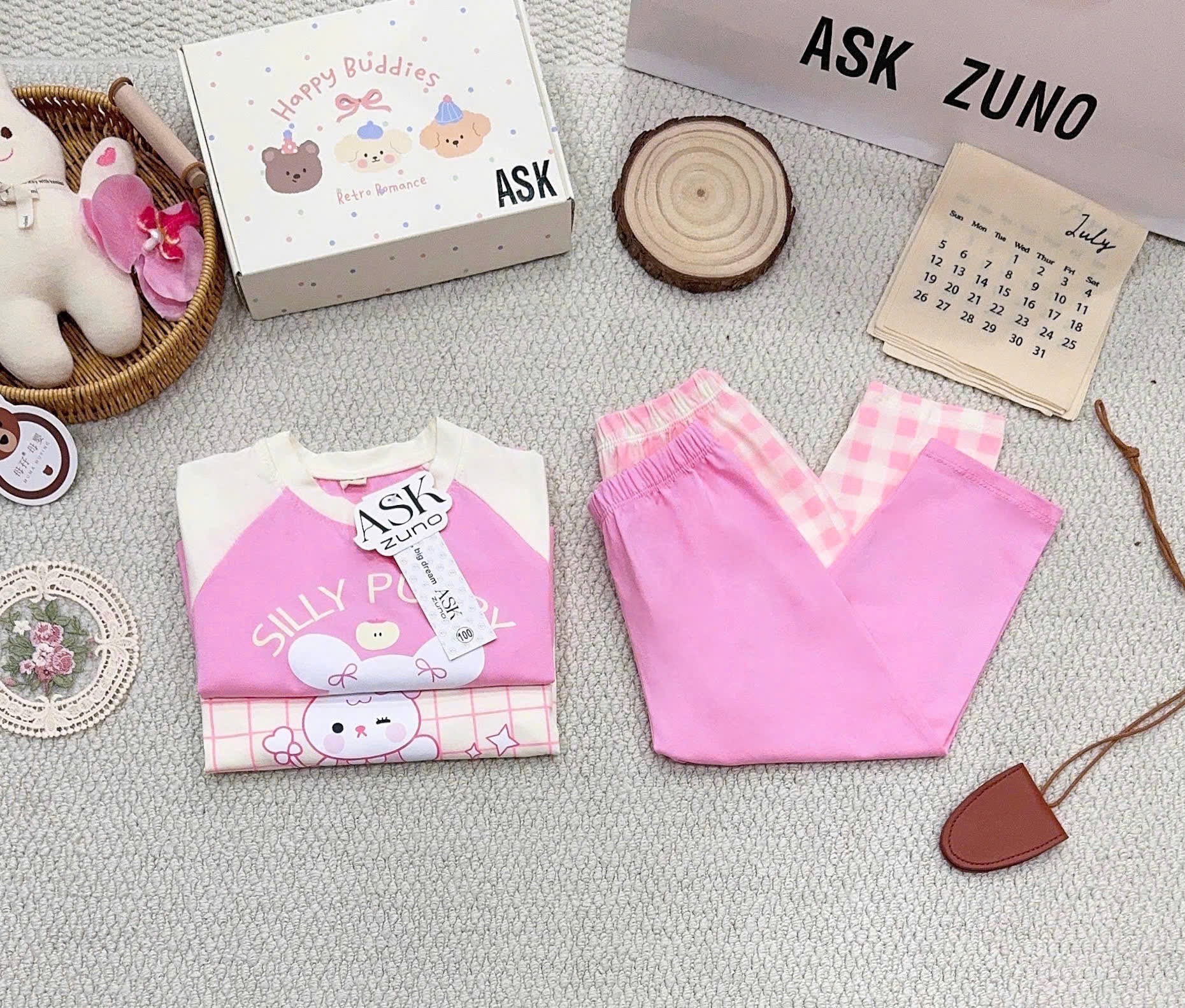 SÉT 2 BỘ PUPPY THU ĐÔNG DÀI TAY CHO BG