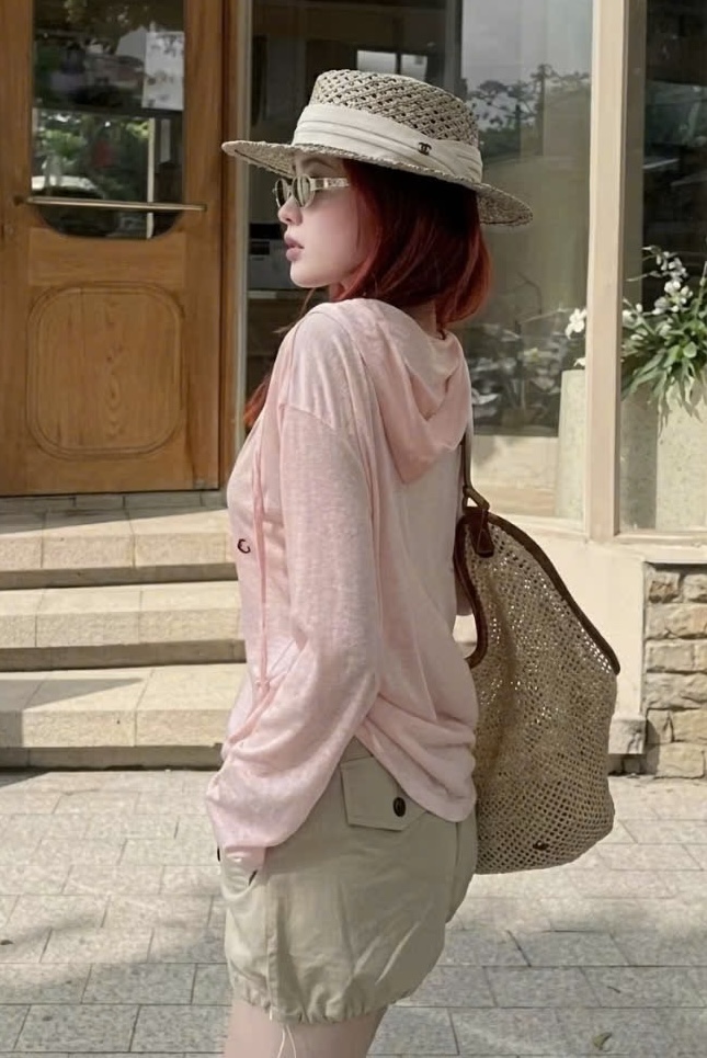 ÁO HODIE MŨ GIẤY SIXTY HỒNG