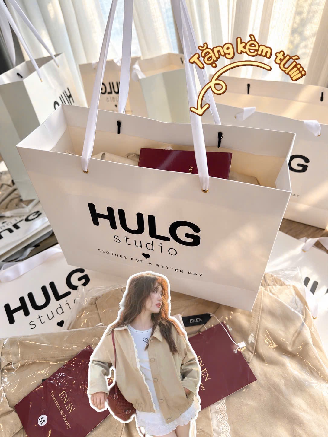 ÁO KHOÁC KAKI BE PHỐI REN