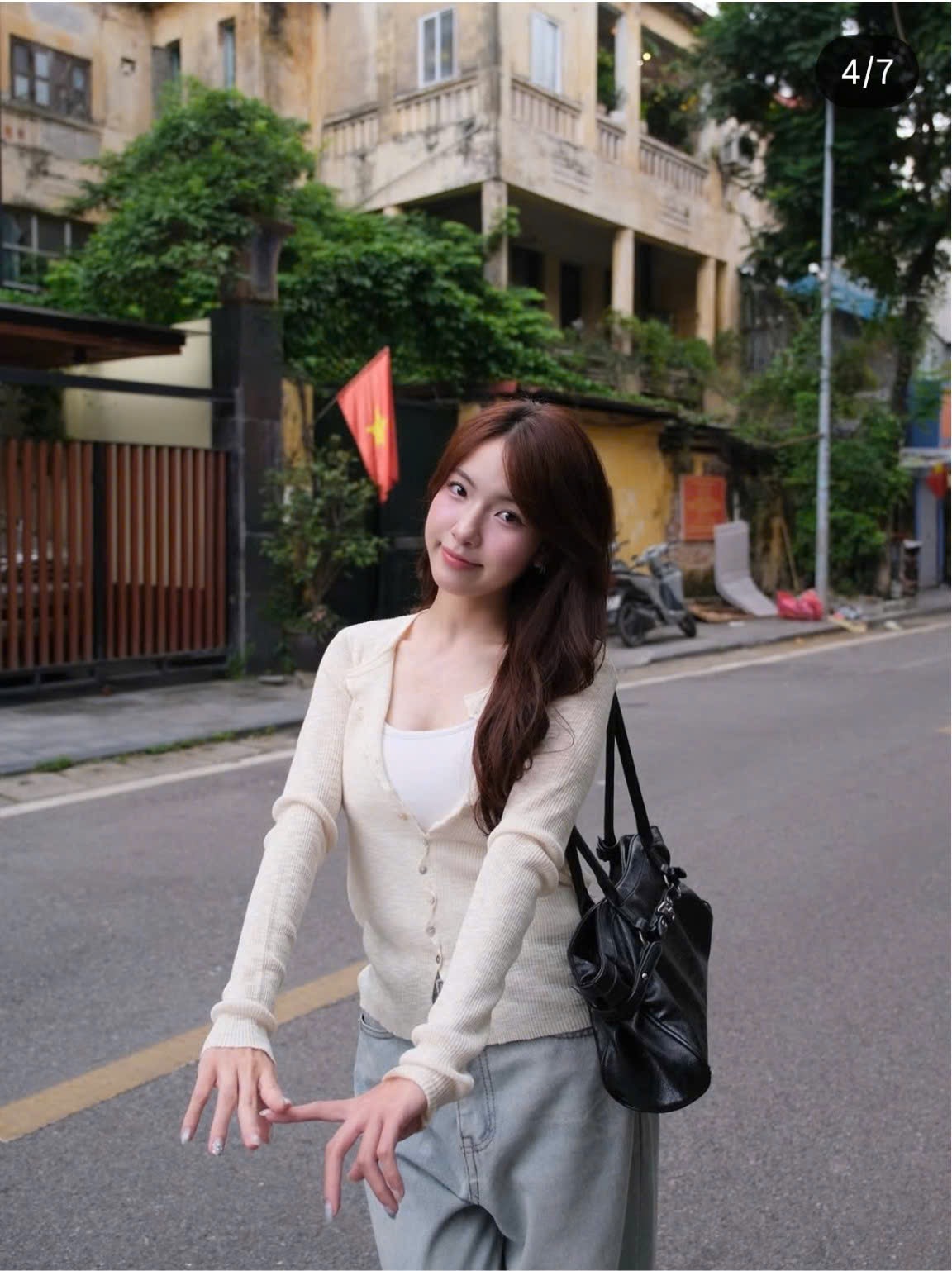 ÁO LEN CDG GIẤY KHUY QC NHIỀU MÀU