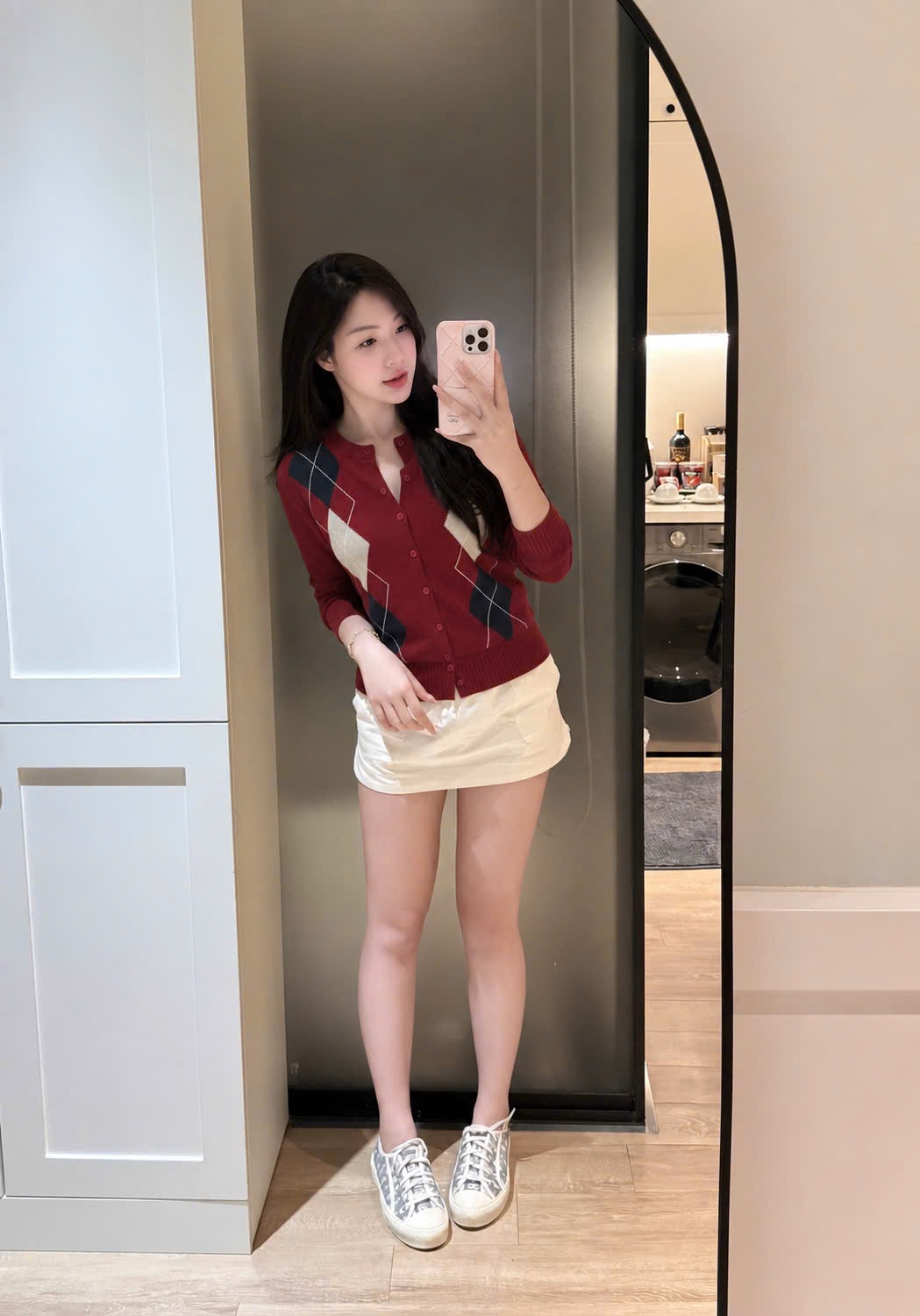 ÁO LEN CDG TRÁM ĐỎ BNBB