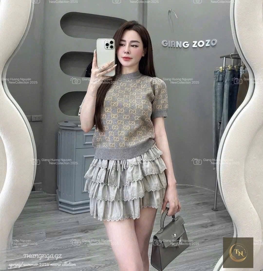 ÁO LEN CỘC GC XÁM VÀNG QC