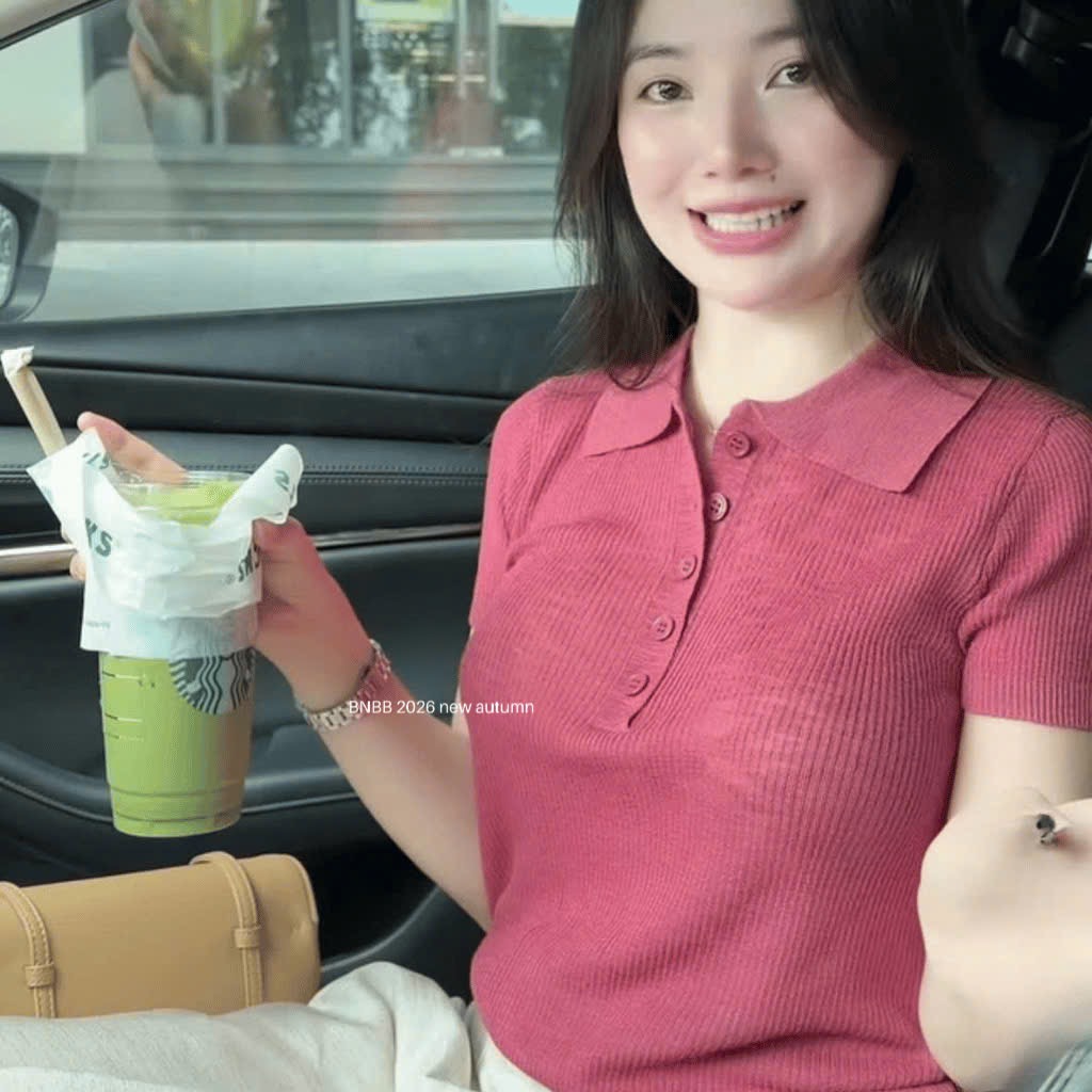 Gom - ÁO LEN DỆT KIM HỒNG CẨM BNBB CỘC